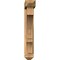 Ekena Millwork Balboa Arts and Crafts Smooth Bracket w/ Offset Brace, Western Red Cedar, 5 1/2"W x 26"D x 34"H BKT0604X26X34BOA03SWR - alternate 2